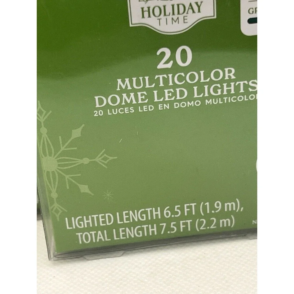 Holiday Time strands lights